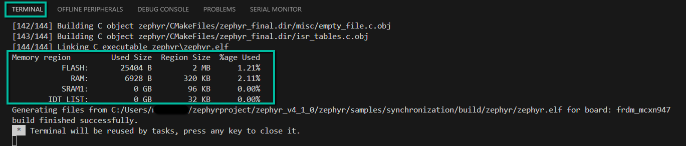 Build Output Results