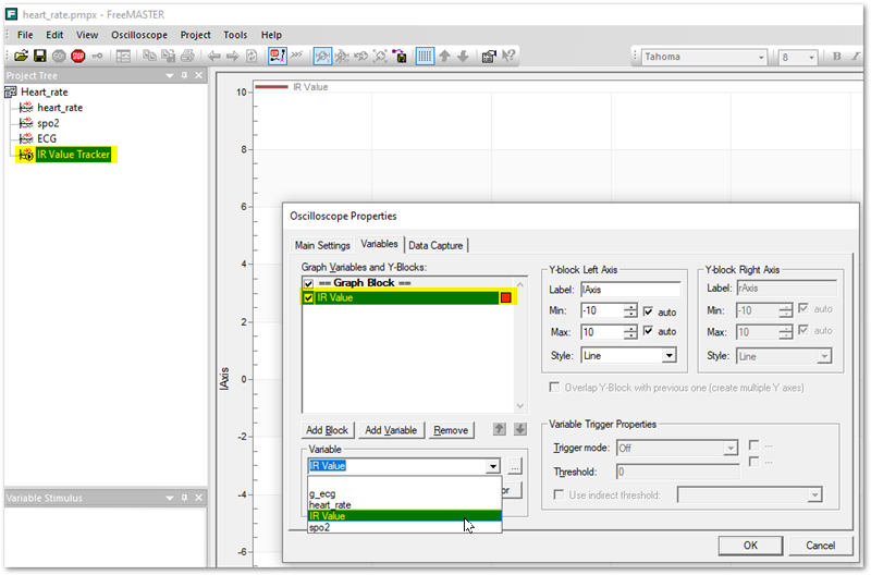 FreeMASTER Oscilloscope