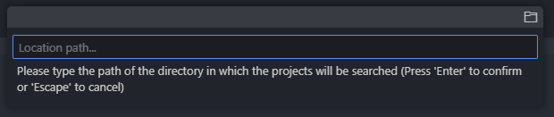 MCUXpresso IDE Import Multiple Projects location