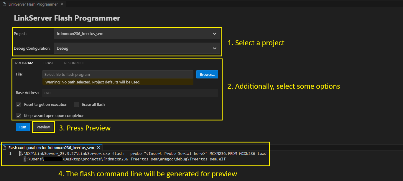 Flash Programmer Preview