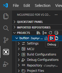 Debug Button