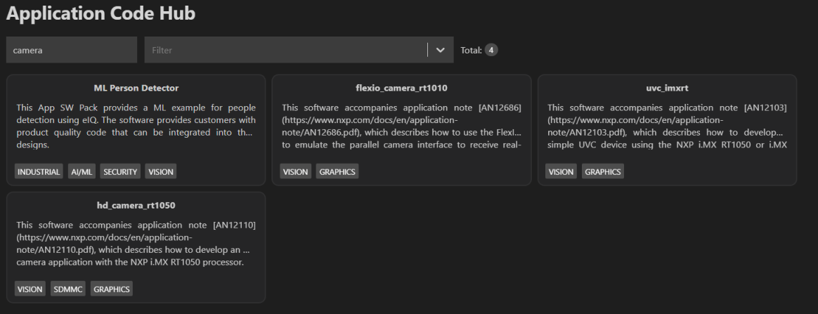 The results of searching 'camera'