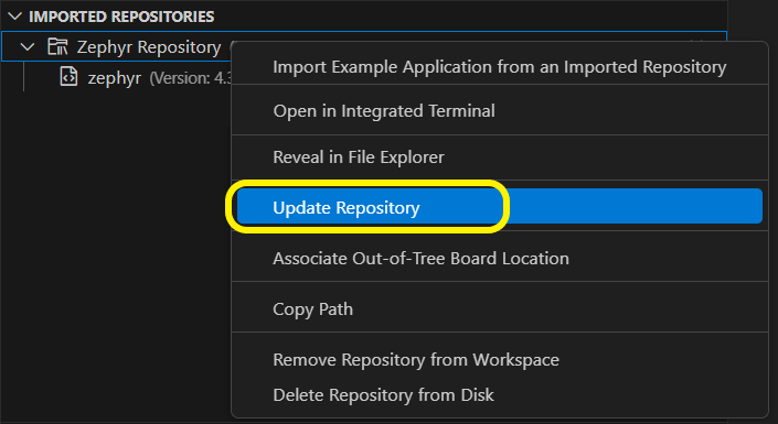 Update repository