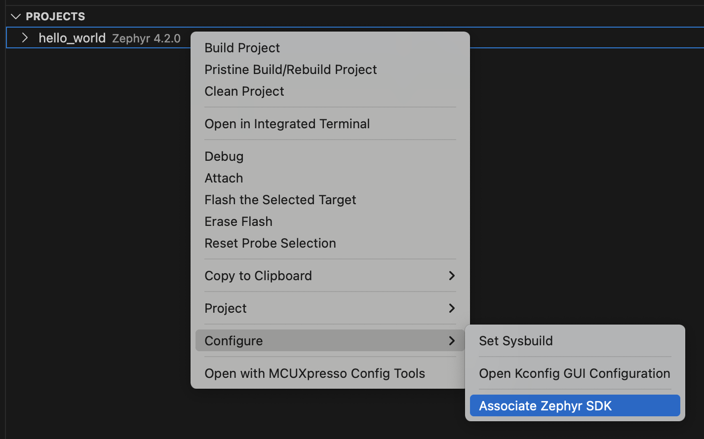 Zephyr Associate SDK