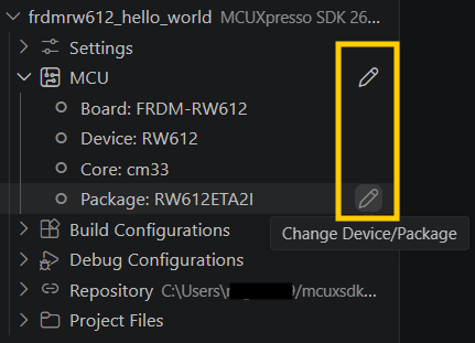 Change package