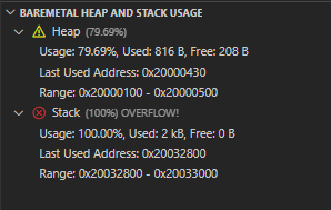 Heap and Stack Colors