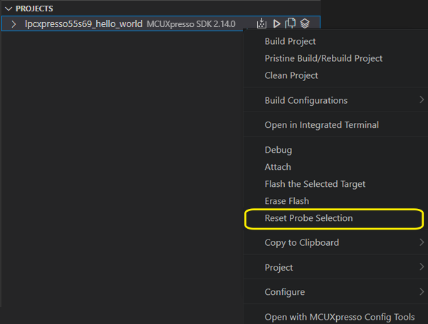 Debug refresh probes list