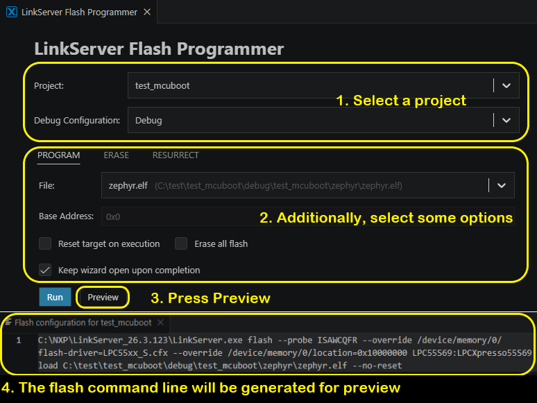 Flash Programmer Preview