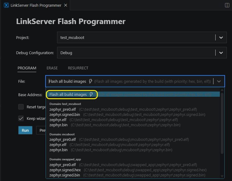 Flash Programmer All Images