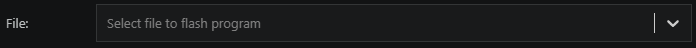 Select file field