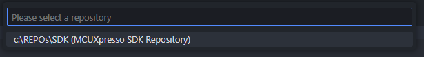 Import Multiple Projects select repository