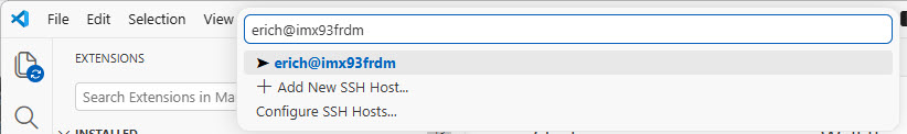 Connecting with SSH