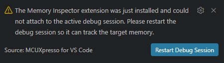Memory View Restart Install