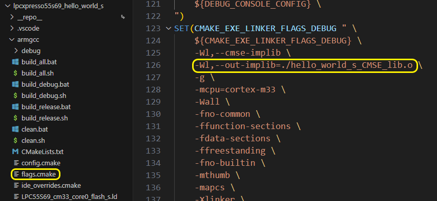 TrustZone Implib