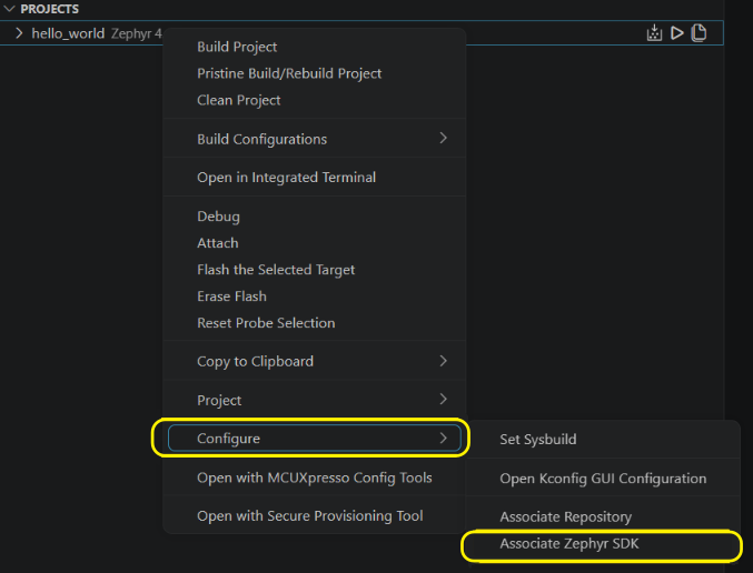Zephyr Associate SDK