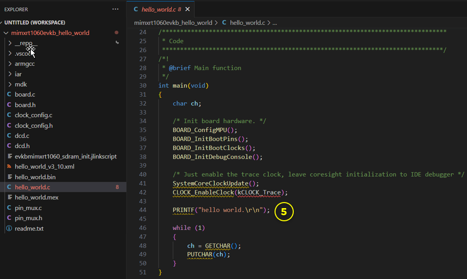 Modify Hello World