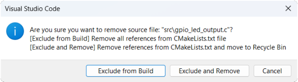 Remove Source File