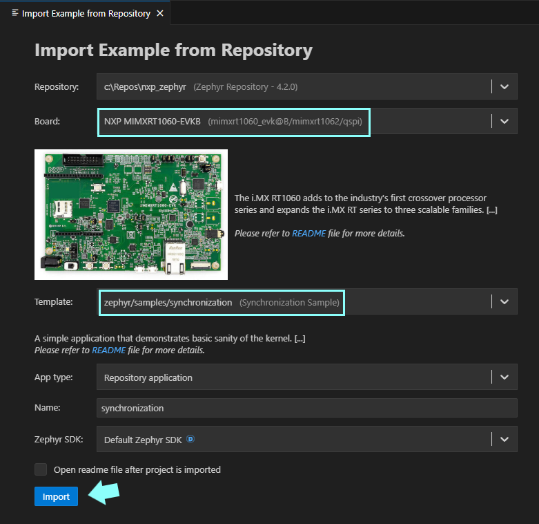 Synchronization Zephyr