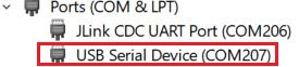Virtual com in device manager on Windows 10