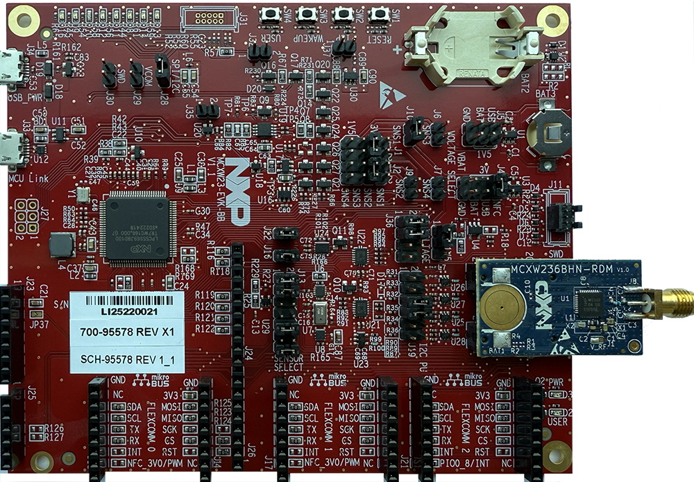 MCXW23-EVK