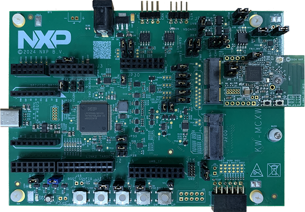 MCX-W72-EVK board