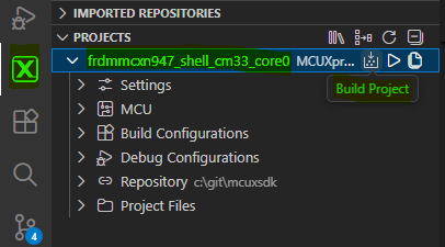 Build Shell Example