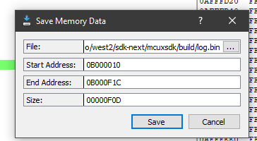 Save data