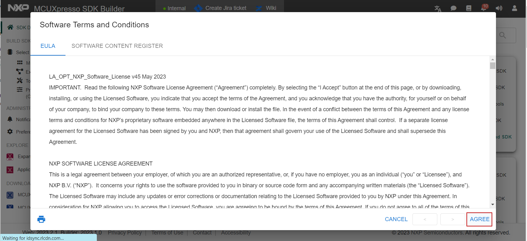 MCUXpresso SDK download — MCUXpresso SDK Documentation